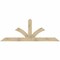 Ekena Millwork Richland Rough Sawn Timber Gable Bracket, Douglas Fir, 96"W x 36"H x 2"D x 6"F, 9/12 Pitch GBW096X36X0206RIC00RDF - alternate 1